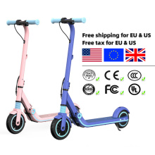 EU US Free Shipping Free Tax Wholesale Dropshipping Cheap Electric Scooters for Kids with Triple brake function